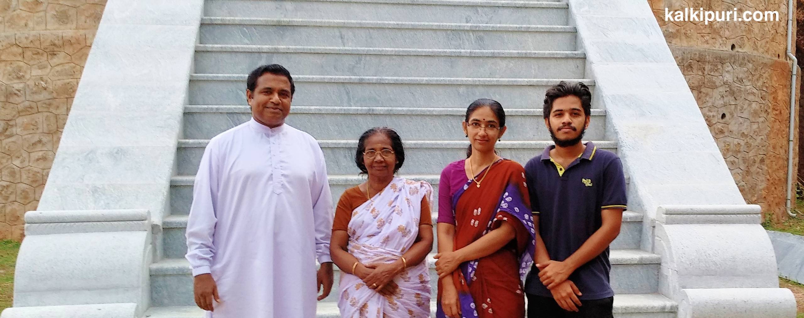 Kalki and His Mother with His Recent Past Birth Sister Sreemathy & Her Son Ashok