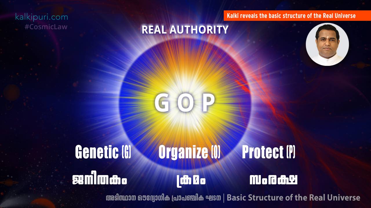 Messages of Kalki- Genetic, Organize, Protect (G.O.P.)