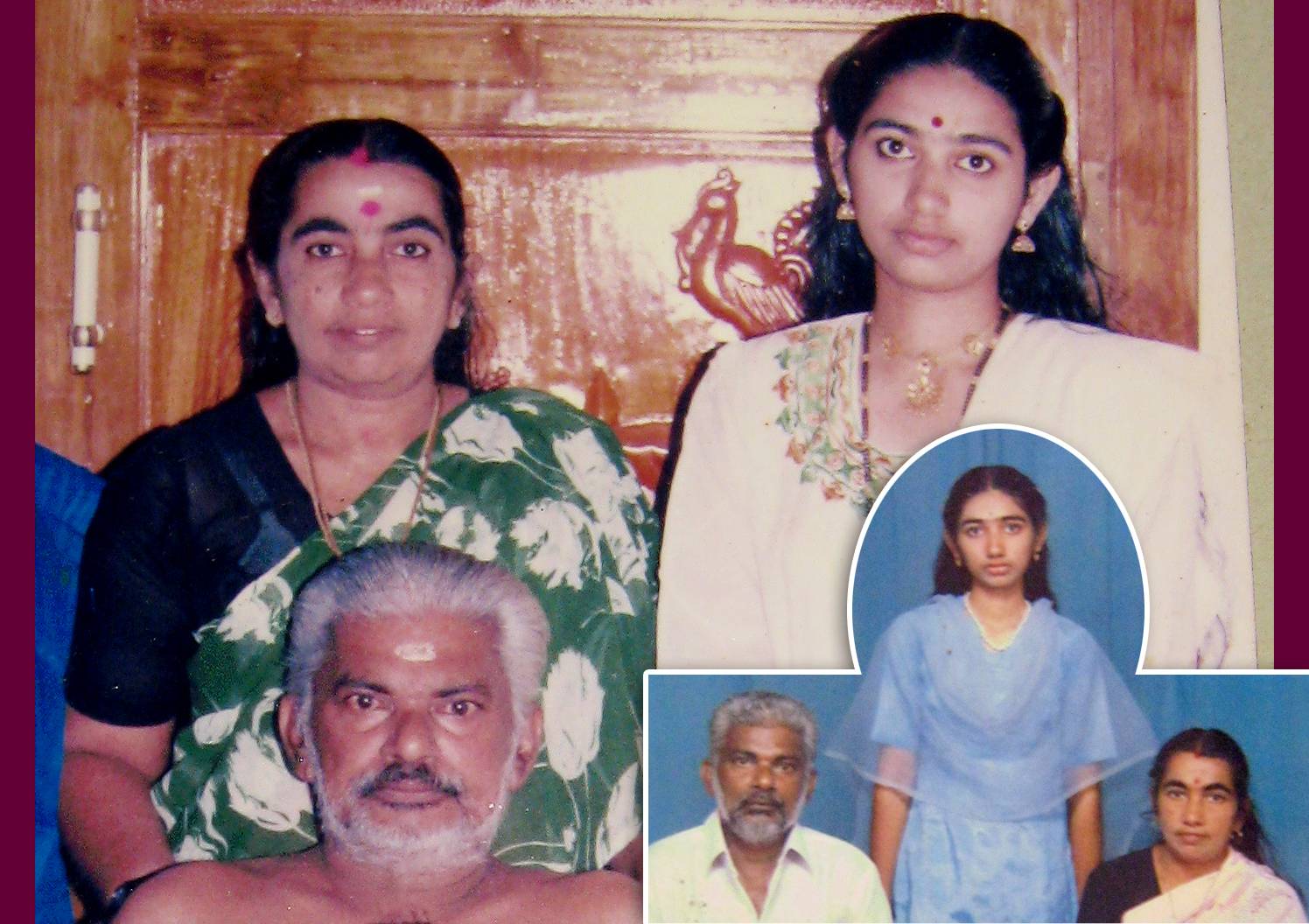 Sreemathy with Parents